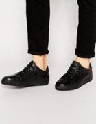 Selected Homme Dylan Leather Sneakers - Black