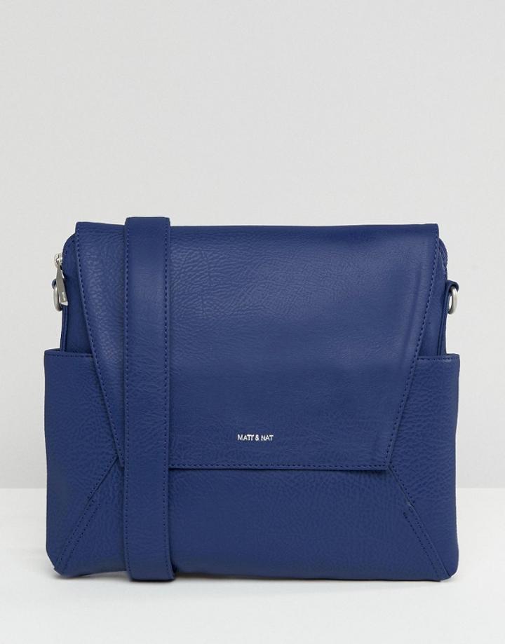 Matt & Nat Shoulder Bag - Blue