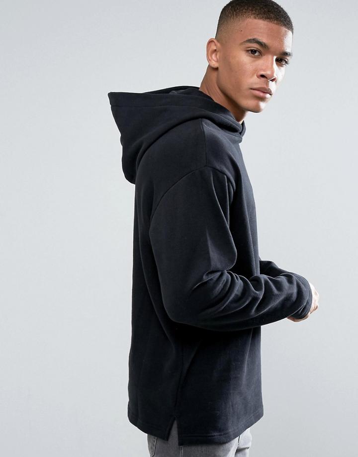Kiomi Hoodie In Black - Black