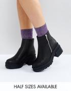 Asos Rapid Chunky Ankle Boots - Black