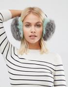 Urbancode Faux Fur Earmuffs - Gray