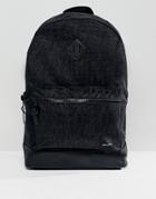 Asos Backpack In Washed Black - Black