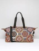 Asos Jacquard Holdall - Multi