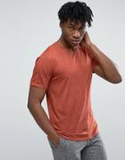 Only & Sons T-shirt In Organic Cotton - Red