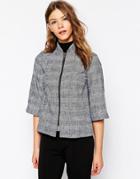 Cooper & Stollbrand Linen Coat - Small Check