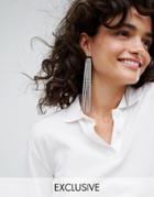 Monki Estelle Earrings - Gray