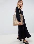 Asos Design Button Through Casual Maxi Dress - Black