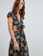 Flynn Skye That's A Wrap Crop Top - Multi