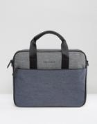 Ted Baker Document Bag - Navy