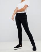 Kings Of Indigo Juno Organic Cotton High Waist Skinny Jean - Black