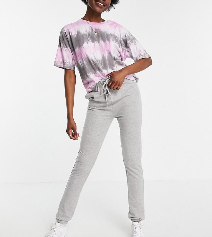 Brave Soul Tall Krista High Waisted Sweatpants-grey
