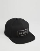 Brixton Snapback Cap Rift - Black
