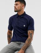 Le Breve Slim Fit Polo Shirt-navy