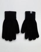 Adidas Originals Black Smart Gloves - Black