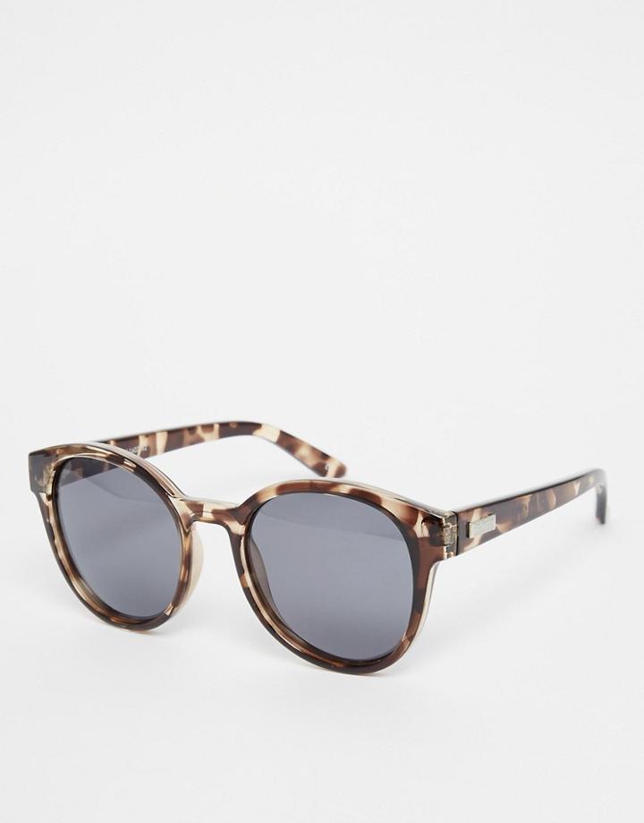 Le Specs Exclusive Paramount Polarised Round Sunglasses