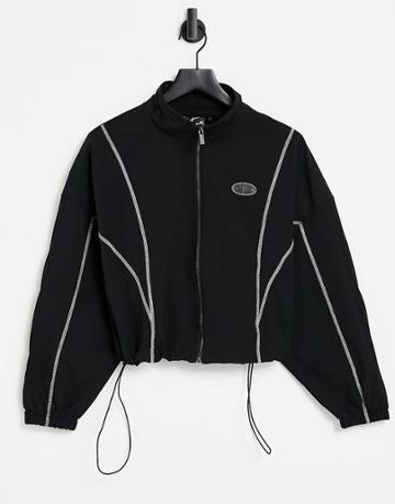 The Couture Club Detail Shell Jacket In Black