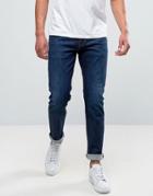 Armani Jeans Slim Fit Jeans Mid Wash - Blue