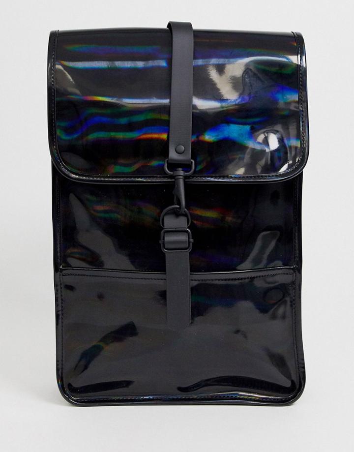 Rains Holographic Backpack-black
