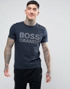 Boss Orange By Hugo Boss Turbulence 1 Logo T-shirt Navy - Navy