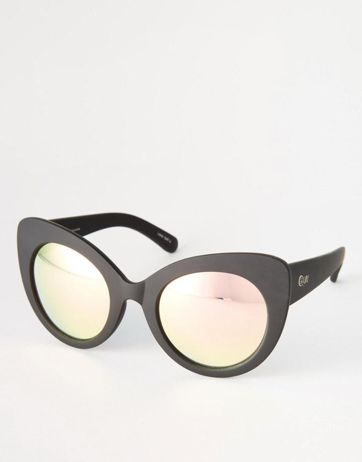 Quay Australia Screaming Diva Sunglasses - Black