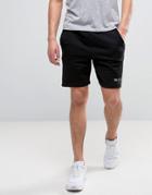 Nicce Logo Shorts In Black - Black