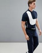 J.lindeberg Golf Roky Slim Fit Tx Torque Polo Shirt In Navy - Navy