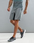 Saucony Running Runlife Stretch Woven Shorts In Black - Gray