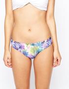 Sunseeker Bold Floral Bikini Bottom - Marine