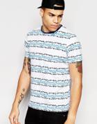 Another Influence Geo-tribal Print T-shirt - White