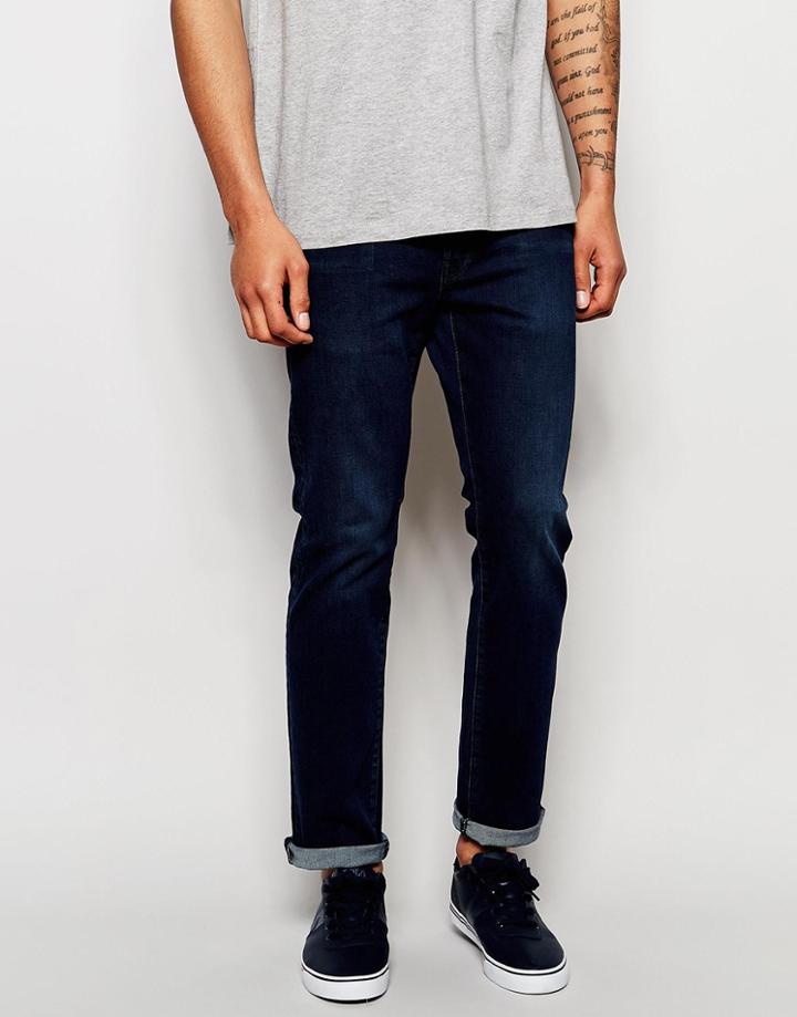G-star Jeans 3301 Straight Fit Stretch Dark Aged Wash - Dk Aged