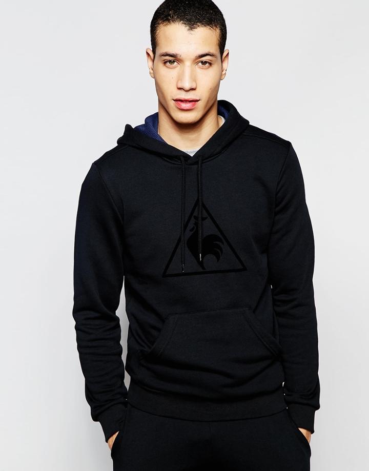 Le Coq Sportif Hoody In Black 1610183 - Black