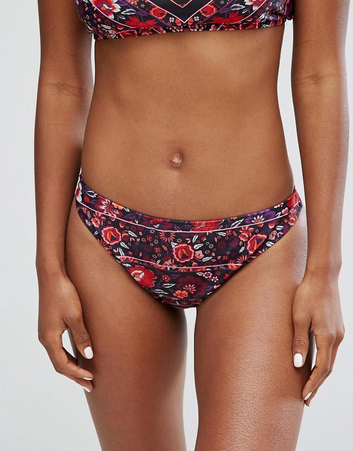 Motel Gypsy Heart Bikini Bottom - Multi