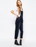 Dr Denim Relaxed Overall Jean - Midnight