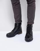 Kg Kurt Geiger Rayn Lace Up Boots In Black - Black