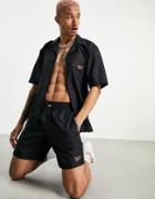 Reebok Classics Striped Woven Shorts In Black - Part Of A Set