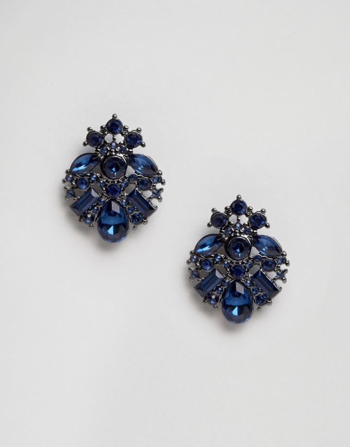 Pieces Filipa Earrings - Blue