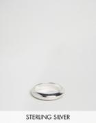 Seven London Raised Sterling Silver Ring Exclusive To Asos - Silver