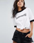 Wasted Paris Oversized Ringer Skate T-shirt - Multi