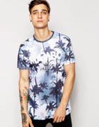 Siksilk X Caf  Mambo Tropical Print T-shirt