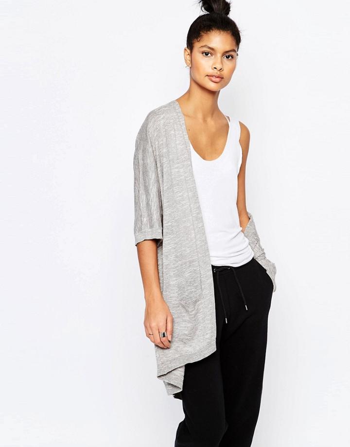 Micha Lounge Oversized Cardigan - Gray