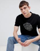 Pretty Green Logo T-shirt In Black - Black