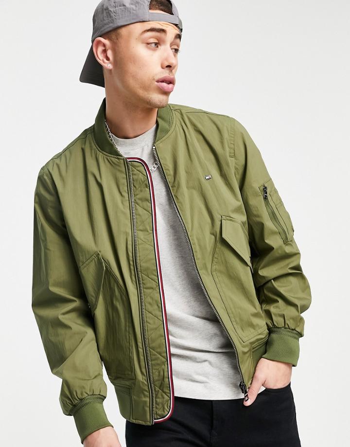 Tommy Hilfiger Light Weight Cotton Jacket-green