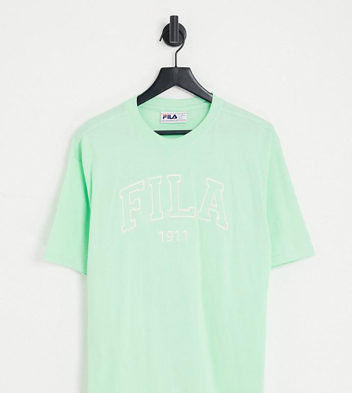 Fila Varsity T-shirt In Green
