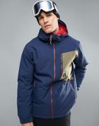 O'neill Cue Jacket Ski-blue