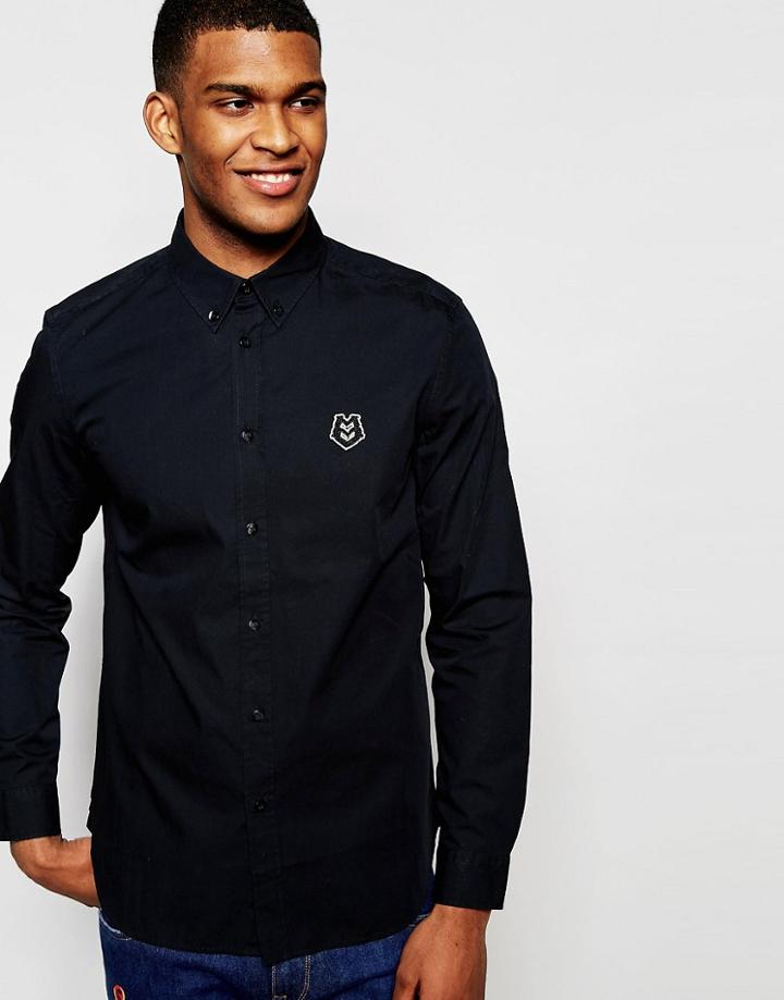 Love Moschino Basic Shirt Logo - Black
