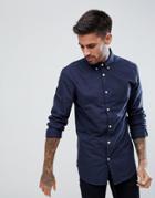 New Look Oxford Shirt In Navy - Navy