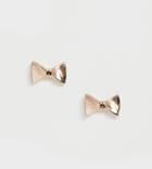 Ted Baker Rose Gold Bow Stud Earrings - Gold