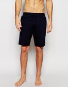 Bread & Boxers Lounge Shorts In Regular Fit - Navy