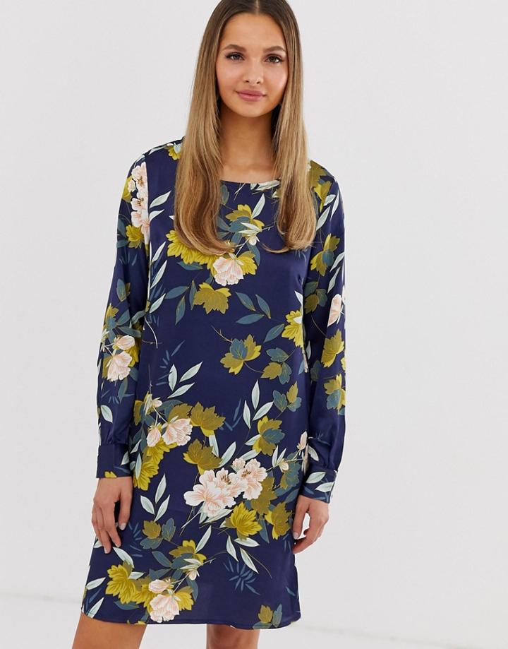 Vila Floral Shift Dress