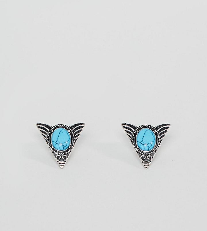 Reclaimed Vintage Inspired Collar Tips In Silver Exclusive To Asos - Silver